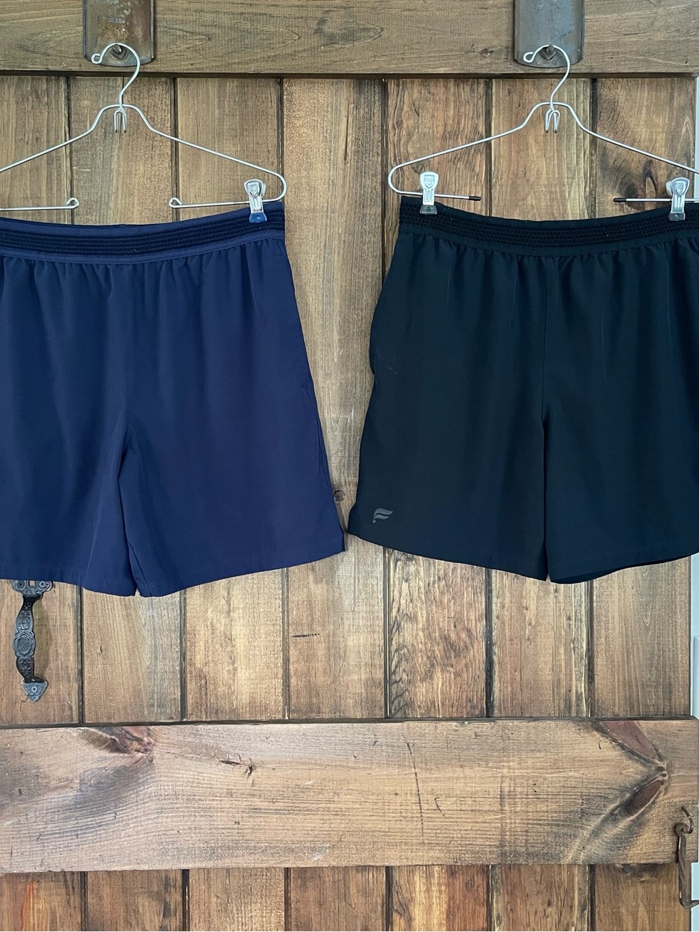 Fabletics Fundamental Shorts Bundle Black & Navy Unlined Small Sporty Gym